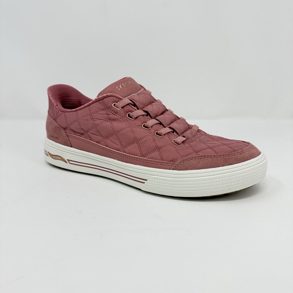 Skechers Women's Quilted Dusty Rose Sneakers